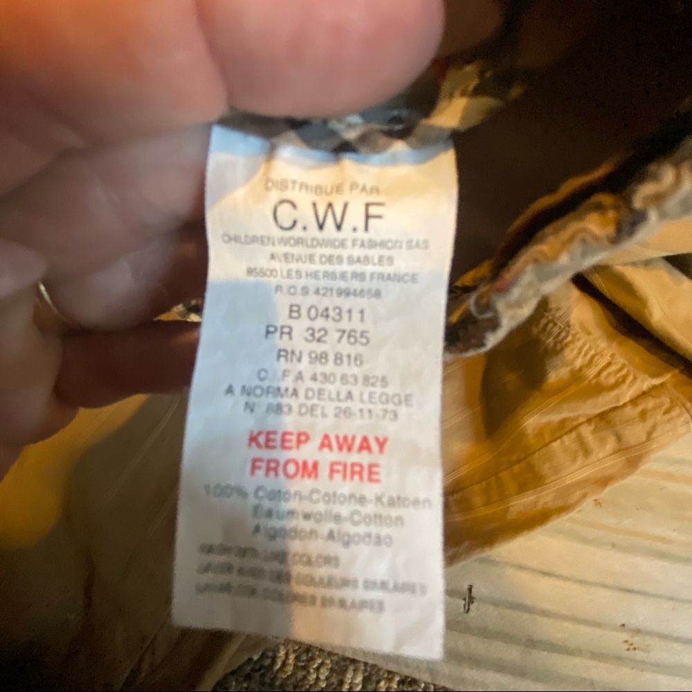 VGW-Burberry tan pant - Picture 3 of 11